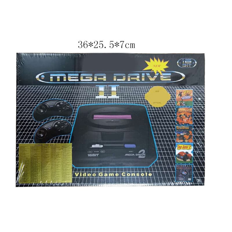 Factory Direct Sega Genesis 2 Home Console Retro 16-Bit Game Console Classic Cartridge MD Console
