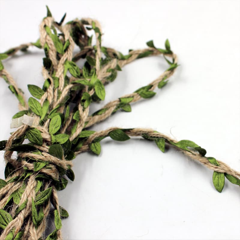 Factory spot processing customized green leaf hemp rope 10 meters / strip 5 meters / strip 2 meters / strip, 1 meter / strip large quantity and good price