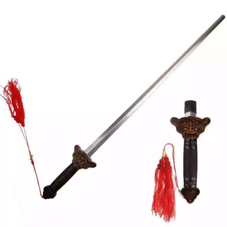 Folk Crafts Wholesale Retractable Sword Tai Chi Sword Bagua Sword Morning Exercise Props Children's Toys
