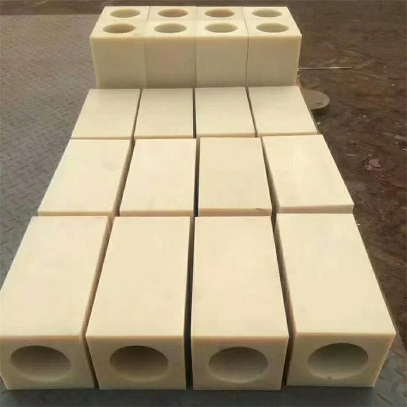 In stock wear-resistant and high-temperature resistant MC fiberglass-reinforced PA66 nylon plate, oil-impregnated nylon slider machined parts, backing plate