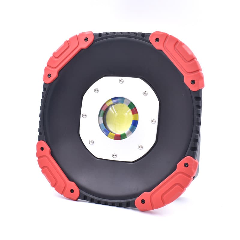 LED New Flood/Spotlight Work Light for Handheld Car Paint Polishing, Beauty Coating, and Construction Illumination