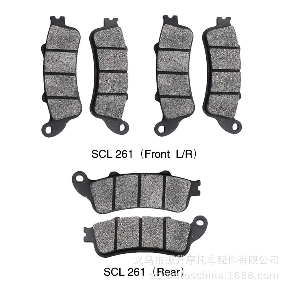 Motorcycle Brake Pads for VFR800 CBR1100 ST1100 ST1300 GL1800 Goldwing