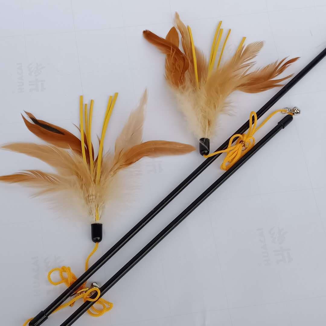 Manufacturer wholesales bells and feathers for cat toys, pet cat toys, cat toys, cat supplies, cat toys