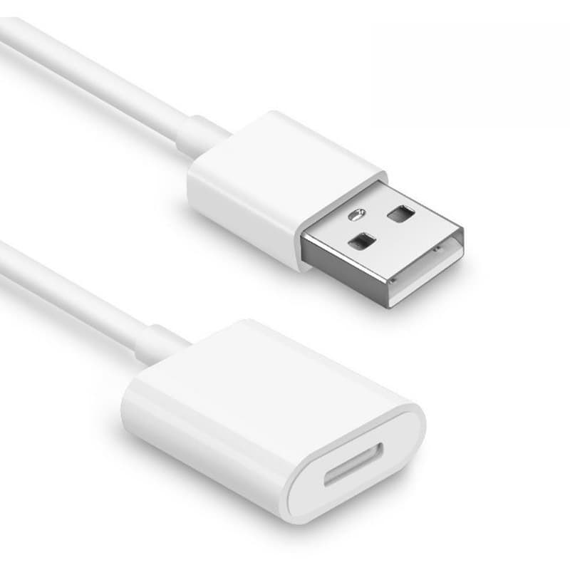 Charging Cable for Apple Pencil, iPad Pencil Charging Cable, Cross-Border USB Male to 8-Pin Female Mobile Phone Charging Cable