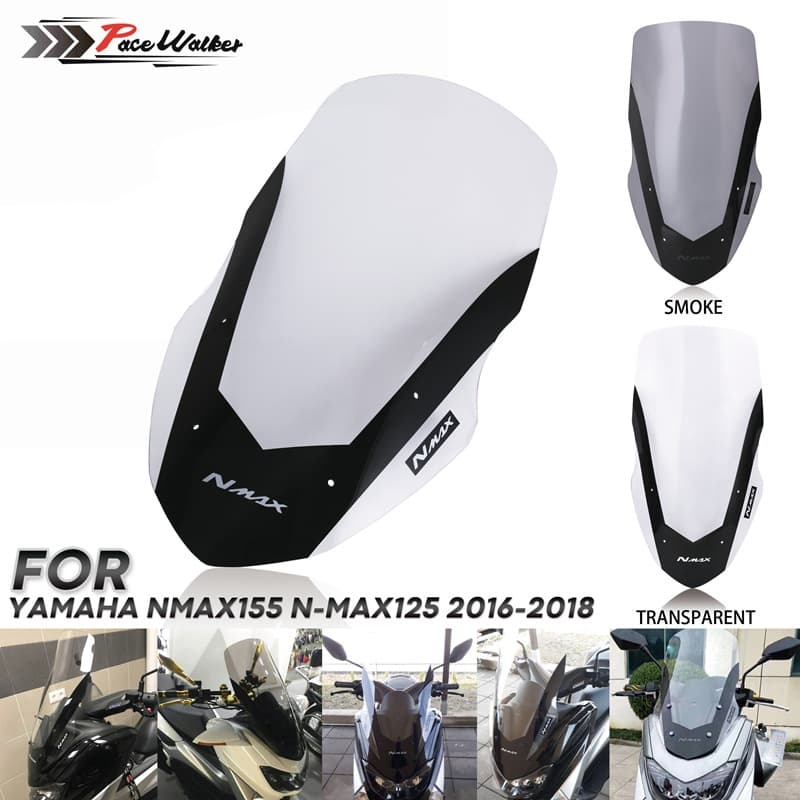 YAMAHA NMAX155 NMAXL125 Motorcycle Windshield Front Fairing Glass High Definition Plastic Material for Bikers Speedpark