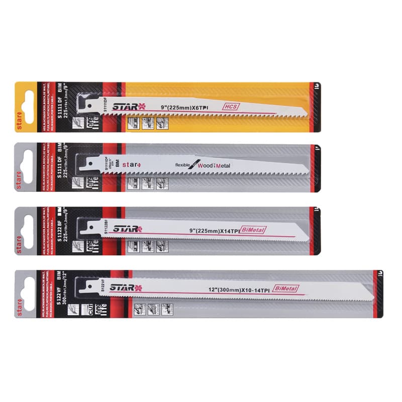 Saber Saw Blades Cordless Electric Reciprocating Saw Blades Coarse Tooth Extended Woodworking Metal Cutting Aluminum Fine Tooth Handheld Plastic Pipe