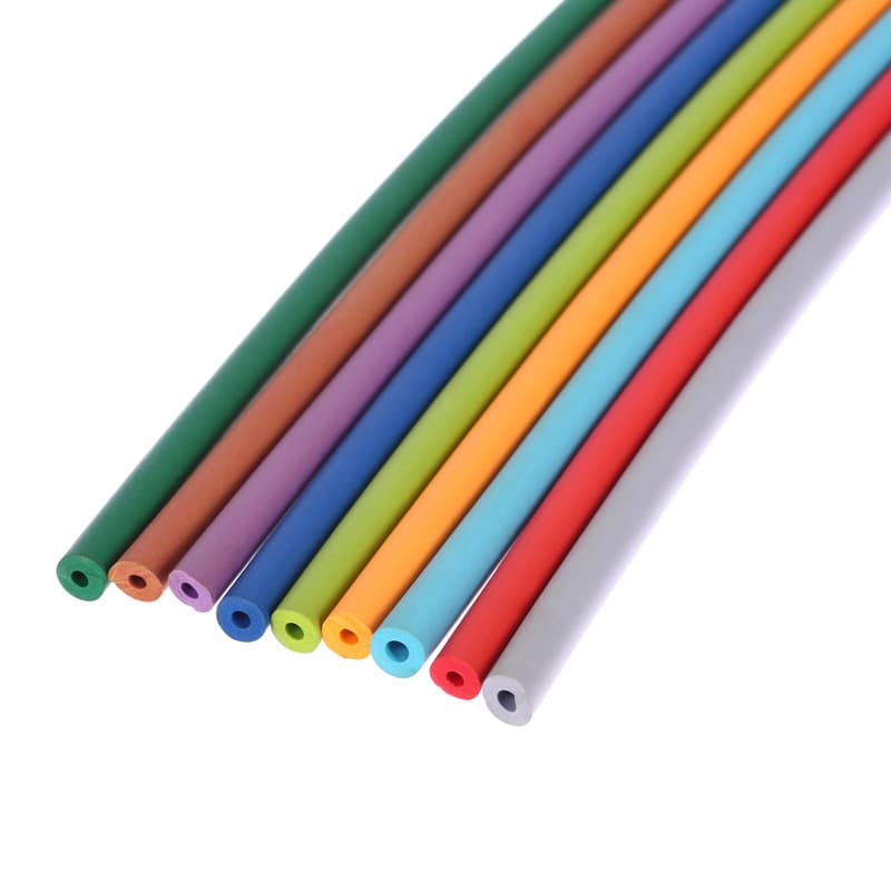 Factory supply nitrile rubber and plastic water pipe bicycle handle sleeve, tear-resistant insulation fitness equipment automotive rubber tube