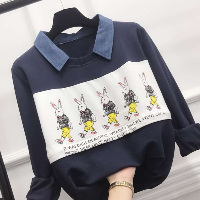2019 Fall/Winter Maternity Nursing Sweatshirt Shirt Nursing Top Korean Style Casual Nursing Top Postpartum Clothing