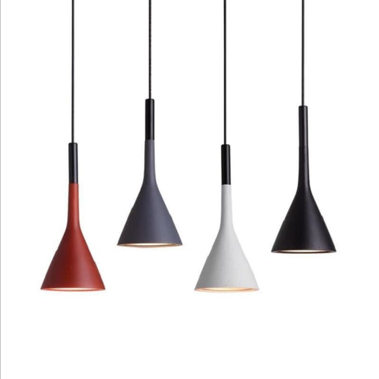 Nordic Single-Head Pendant Light, Creative Resin Dining Room Pendant Light, Living Room Light, Modern Simple Bedroom Bar Light, Imitation Cement Pendant Light