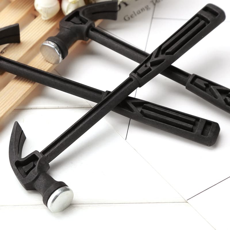 Mini Claw Hammer Household Safety Small Hammer Multifunctional Nail Puller Hammer Plastic-Coated Fiber Handle Anti-Slip Small Mallet Wholesale