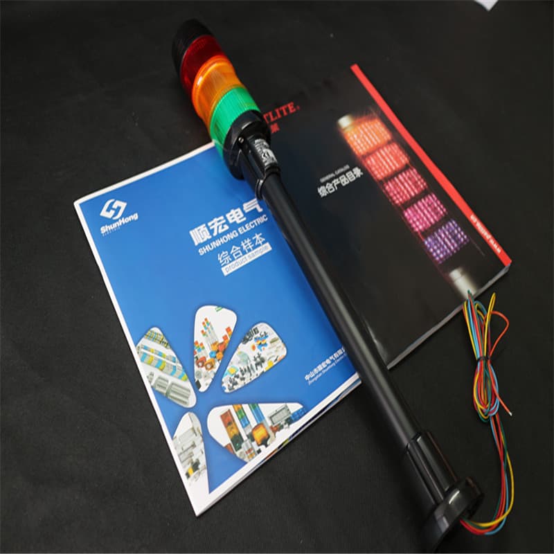 Spot Machine Tool LED Signal Light Patlite Three-Color Signal Light Machine Tool Obstacle Warning Light MG-302