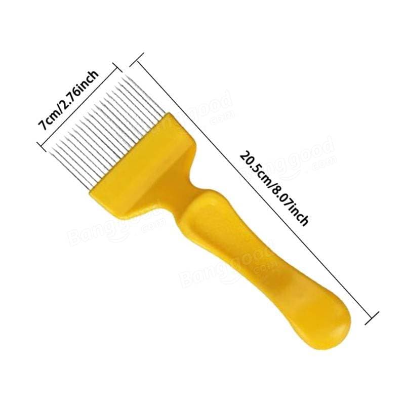 Hot-selling beekeeping uncapping fork 21 pins straight and curved needles, multiple specifications beekeeping tool wholesale