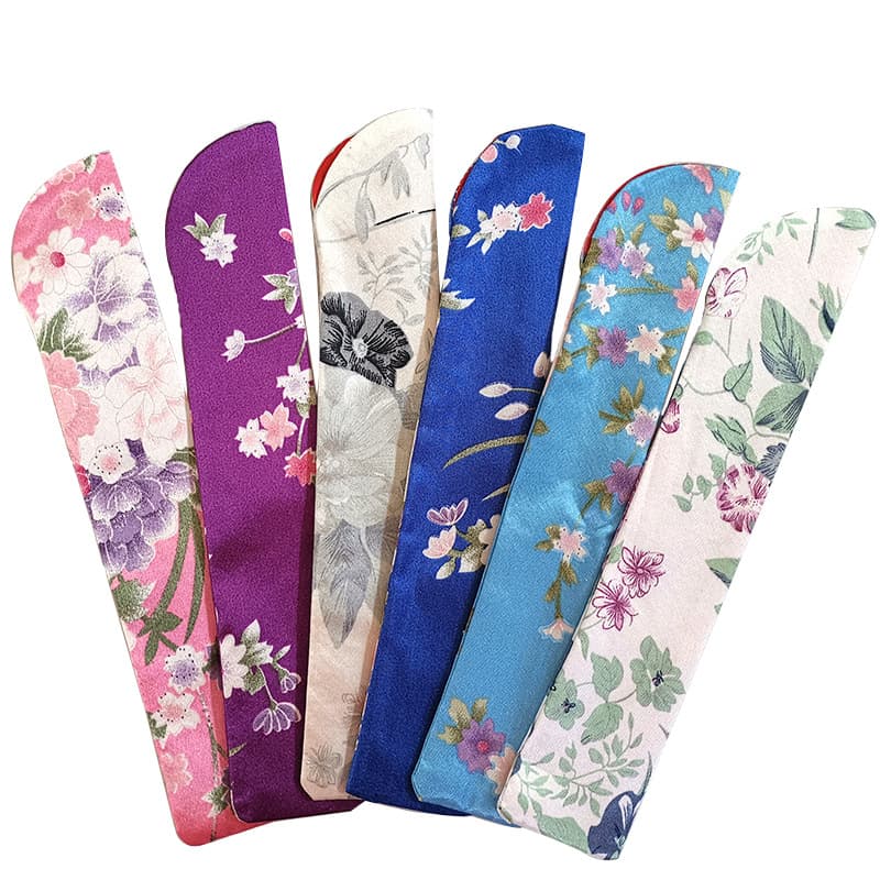 Factory Direct Silk Fan Bag, Fan Storage Bag, Multiple Colors Available
