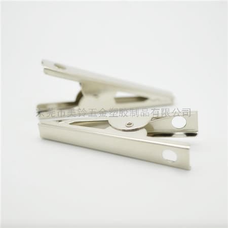 The manufacturer produces 56mm high-temperature electroplating rack, iron baiji clip, large A clip, crocodile clip, super clamping force