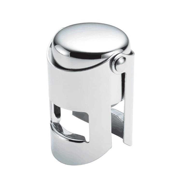 Stainless Steel Champagne Stopper, Vacuum Wine Preservation and Leak-proof Stopper, Wine Accessory Gift