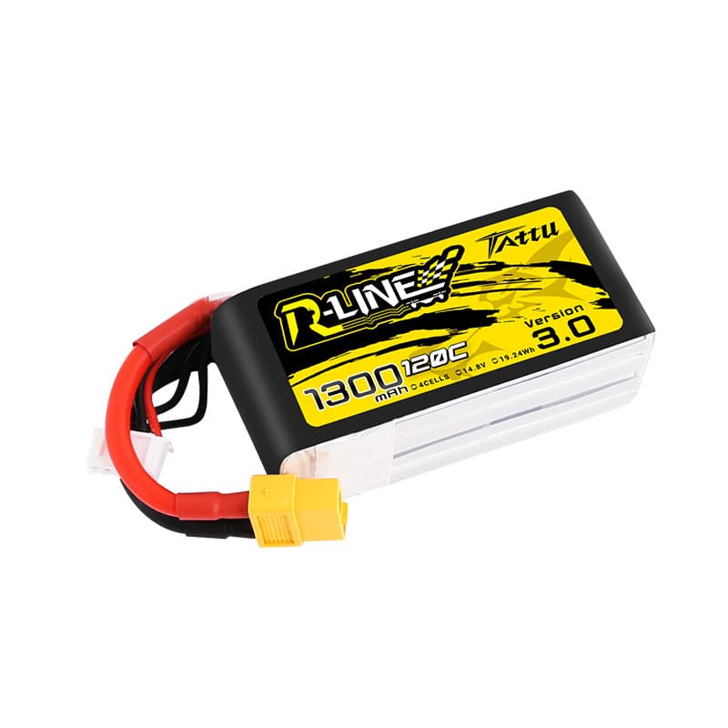 Gerry Tattu R-Line 4S 6S 1300/1400mAh 120C FPV Cross-Country Drone Model Aviation Lithium Battery