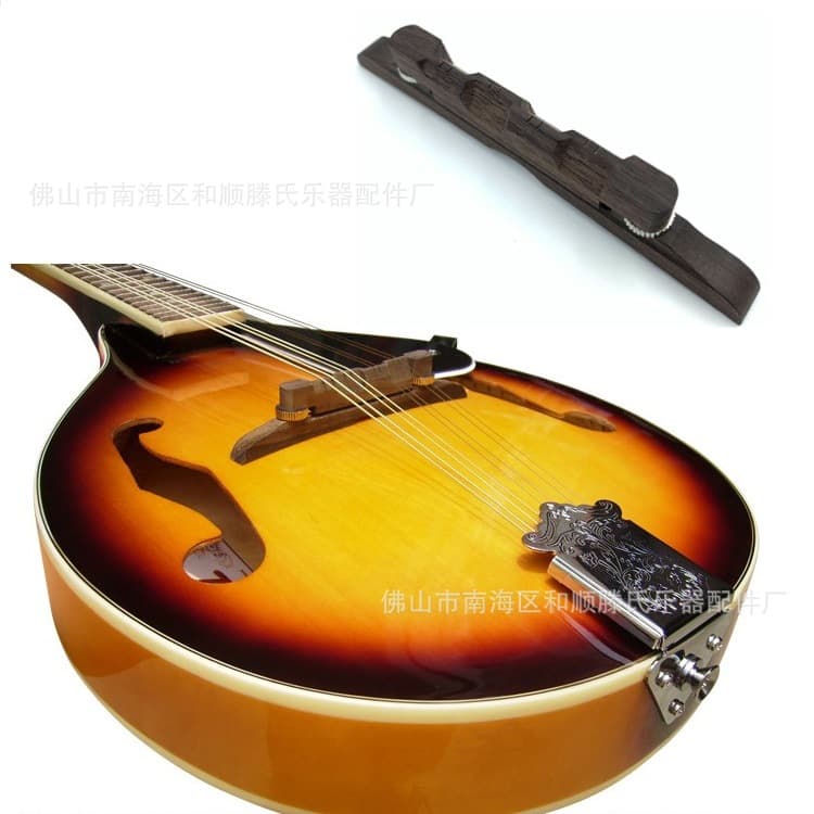 Mandolin bridge rosewood mandolin code lower code guitar cable board code bridge tailpiece retro