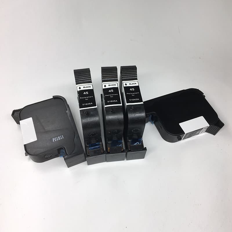 Suitable for HP45 inkjet printer ink cartridges, CAD clothing machine plotter 51645A ink cartridges, refillable ink cartridges wholesale