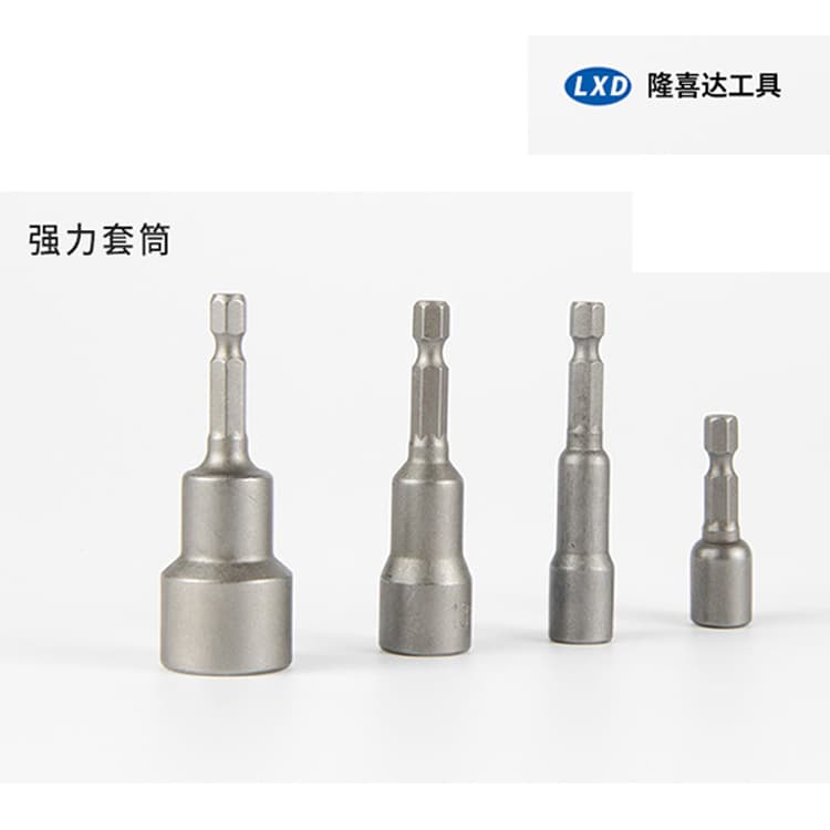 Factory Direct Supply Socket Hardware Tools Magnetic Hex Socket Manual Wind Batch Magnetic Socket