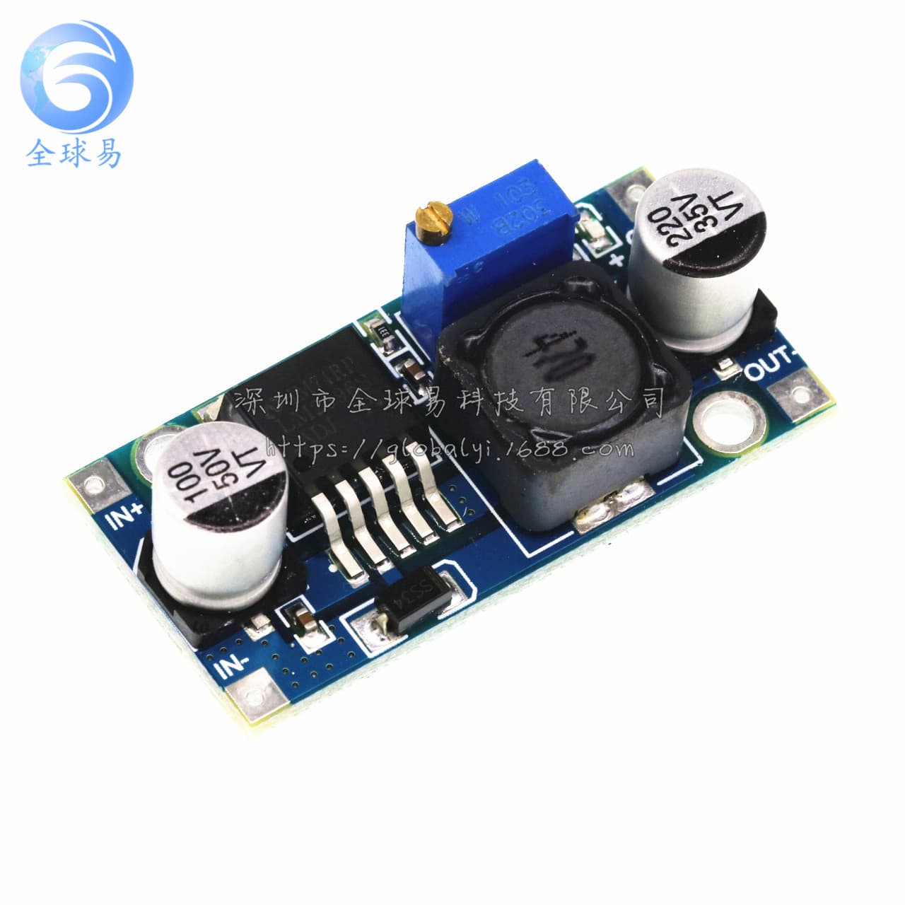LM2596S DC-DC Step-Down Power Module BUCK 3A Adjustable Step-Down Module Voltage Regulator Better than LM2576