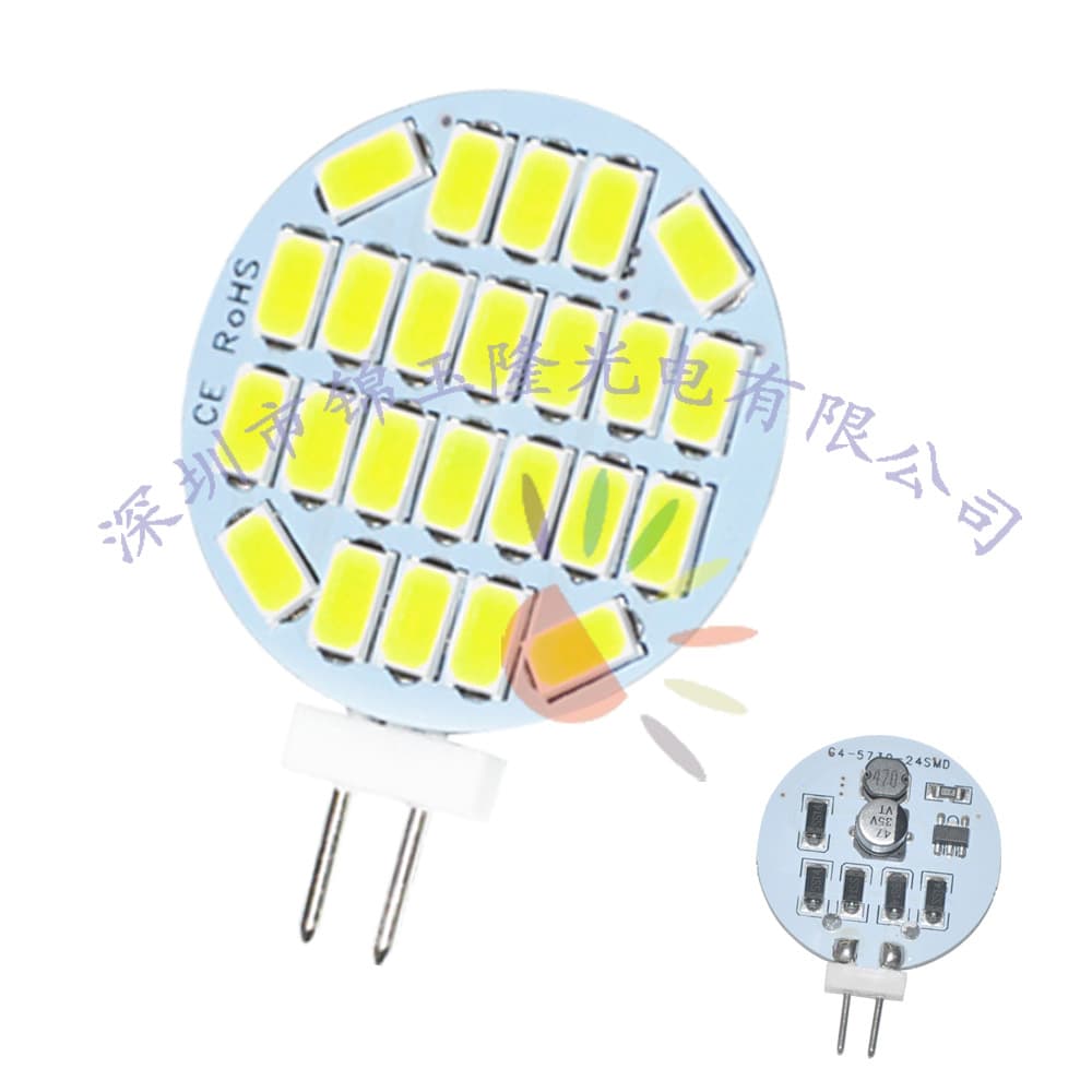 Store Recommended 5730 SMD G4/GU4 3W LED Spotlights Marine Lights Constant Current Wide Voltage 12-24V
