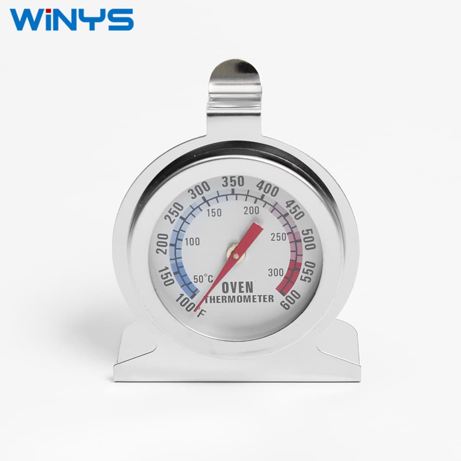 Baking high-temperature resistant stainless steel oven thermometer BBQ grill tabletop oven dial thermometer 50-300℃