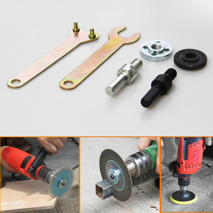 Angle Grinder Accessories Electric Drill Adapter Connecting Rod Converter Cutter Angle Grinder Tool Kit