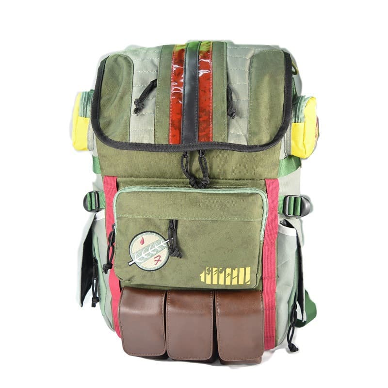 Star Wars Battle Armor Backpack Travel Computer Bag Waterproof Wear-Resistant Shockproof Unisex Street Style Daily Match