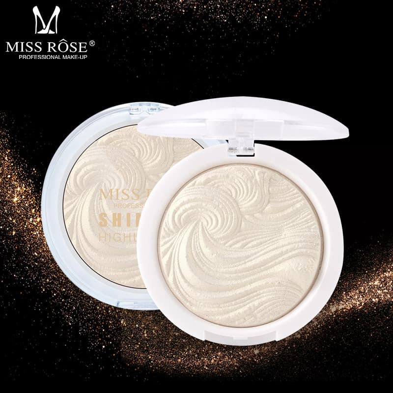 Angela Chang Same-Style Baking Highlighter Powder Compact 3D Lifting Bird Pattern Highlighter Contour Palette