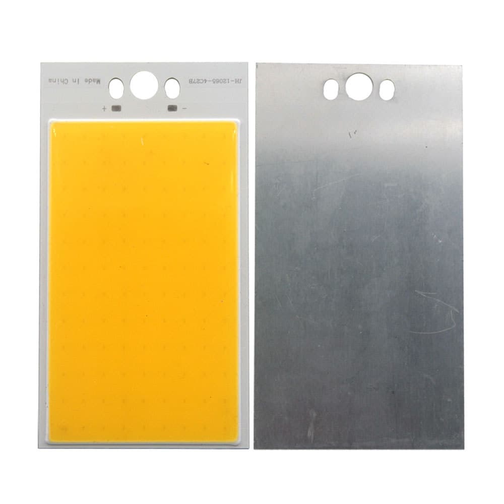 Factory Direct 120x65mm COB LED Board 30W 12V LED Light Source Cool and Warm White Indoor Outdoor Lighting DIY