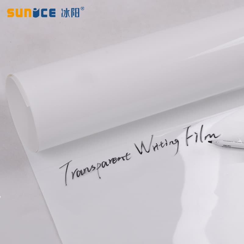 Whiteboard film for kids and office meetings, easy-to-erase transparent graffiti writing film, direct from manufacturer
