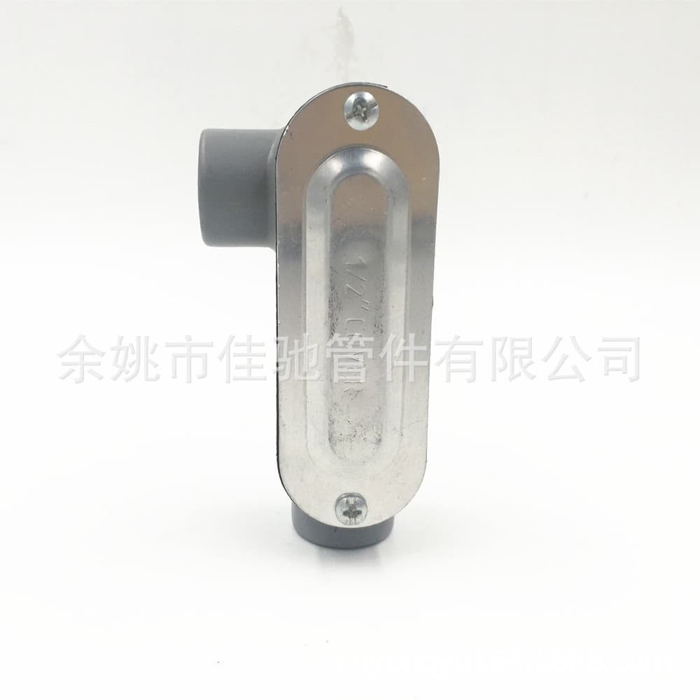 LB LL LR C T American Standard Conduit Box, Junction Box, Aluminum Spray-Painted Junction Box