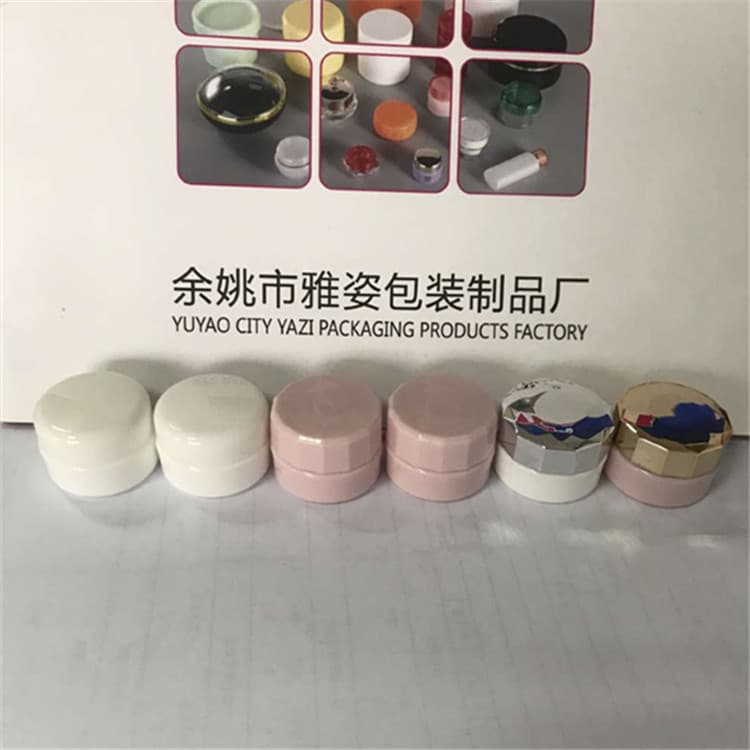 3g Nail Polish Bottle Plastic Empty Jar Cream Jar Sample Bottle Paint Color Bottle Nail Bottle