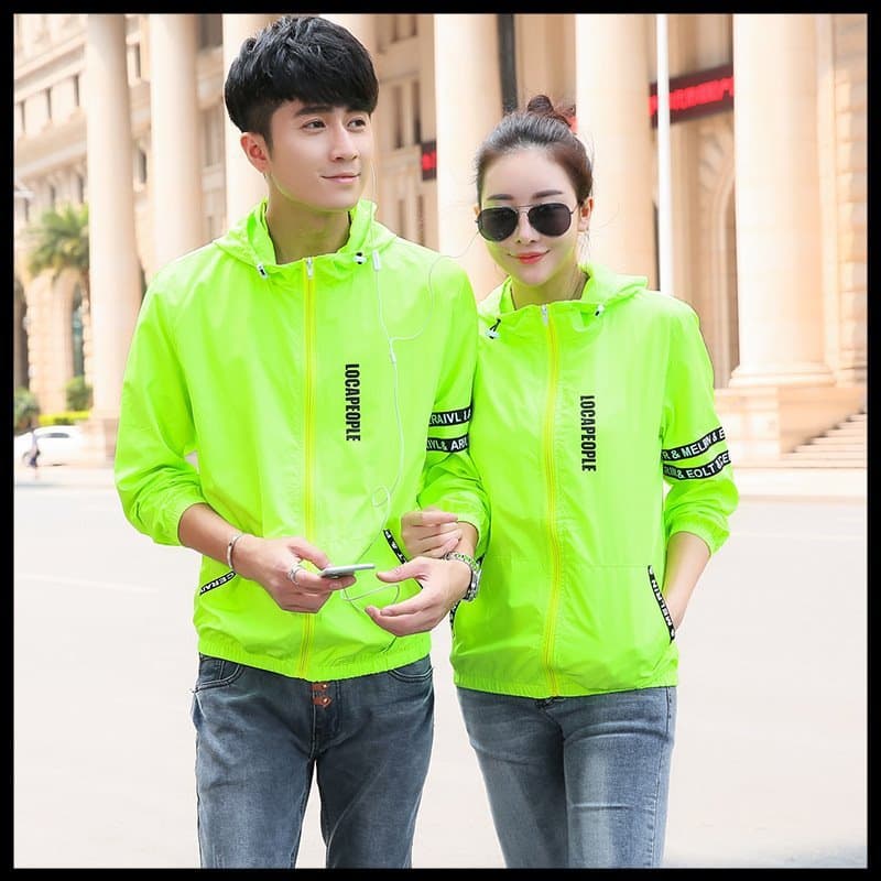 Summer Couple Sun Protection Jacket, Waterproof Men's Sports UV Jacket, Windproof Quick-Dry Women's Sun Protection Coat