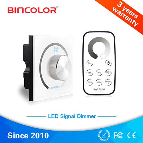 86 Knob Panel Digital Display 0-10V, PWM10V, PWM5V Signal Type Dimmer Knob Dimming Switch