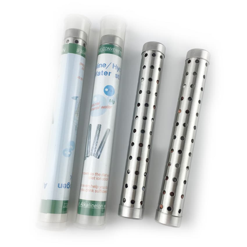 Cross-border Mongolia New Zinc-rich Hydrogen-rich Small Molecule Water Stick 304 Food Grade Stainless Steel Mesh Filter Water Stick