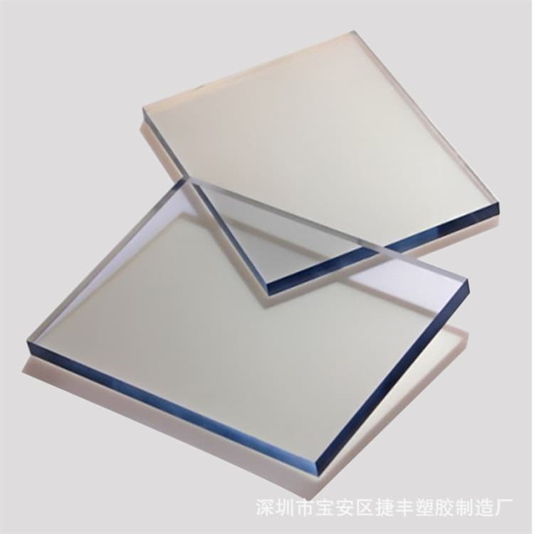 Double-sided single-sided anti-scratch transparent pc polycarbonate sheet 2mm endurance board new material processing and customization with pictures