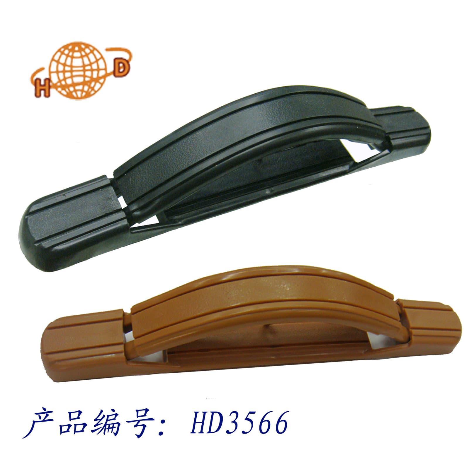 Factory Direct Black Plastic Handle Toolbox Handle Fan Light Sign Handle Car Storage Box Handle