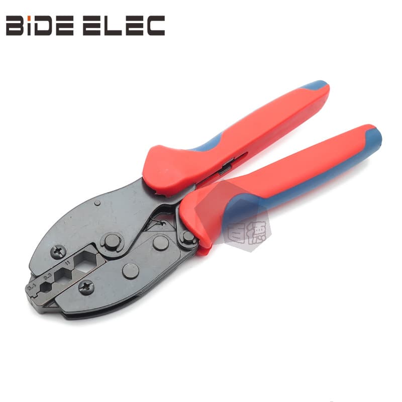 LY-457 Ratchet type hexagonal edge coaxial cable terminal BNC SMA special crimping tool crimping tool