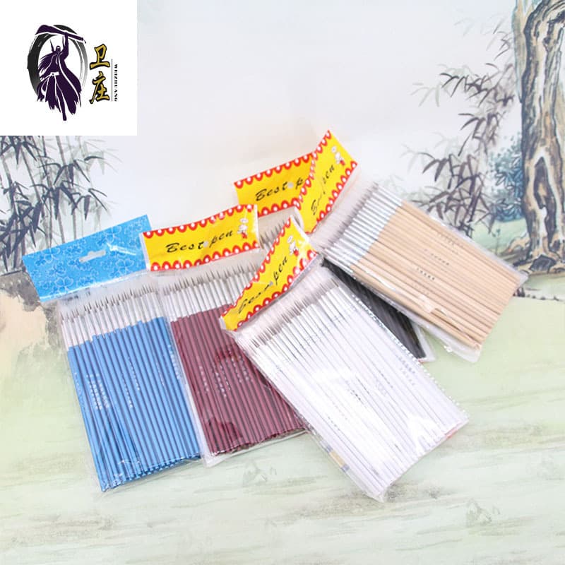 Nylon Bristle Line Drawing Pen Number Oil Painting Brush Fine Brush Watercolor Oil Painting Pen Manicure