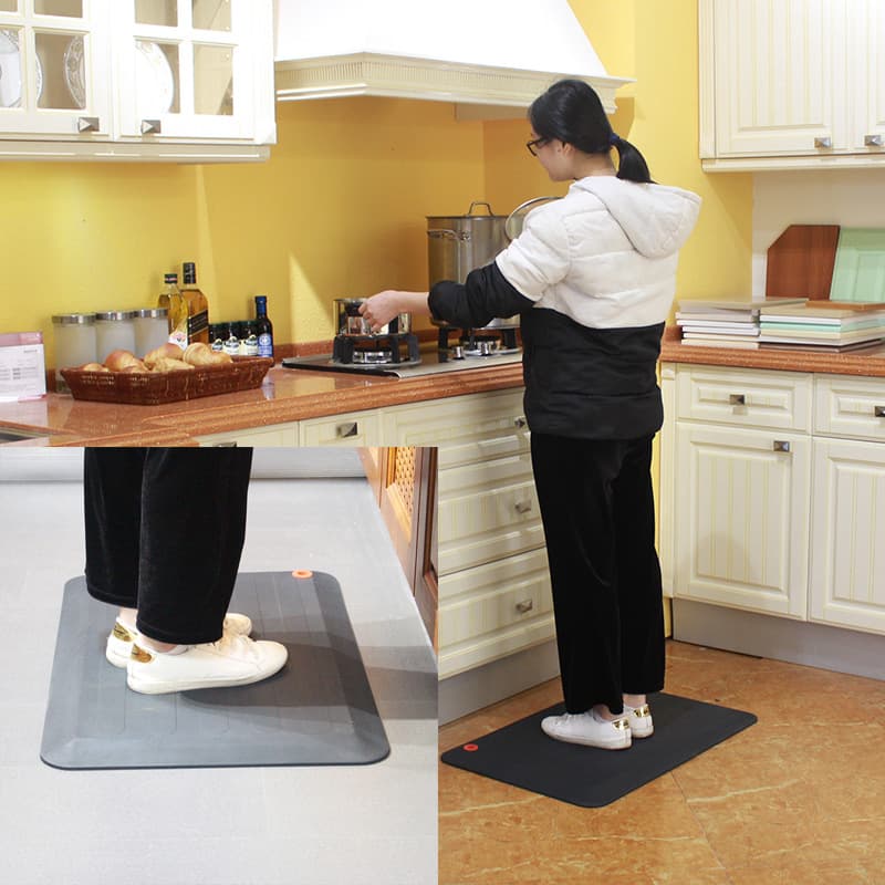 Cross-border PU Waterproof Anti-slip Floor Mat Polyurethane Non-slip Soft Mat Customizable Washable Kitchen Mat