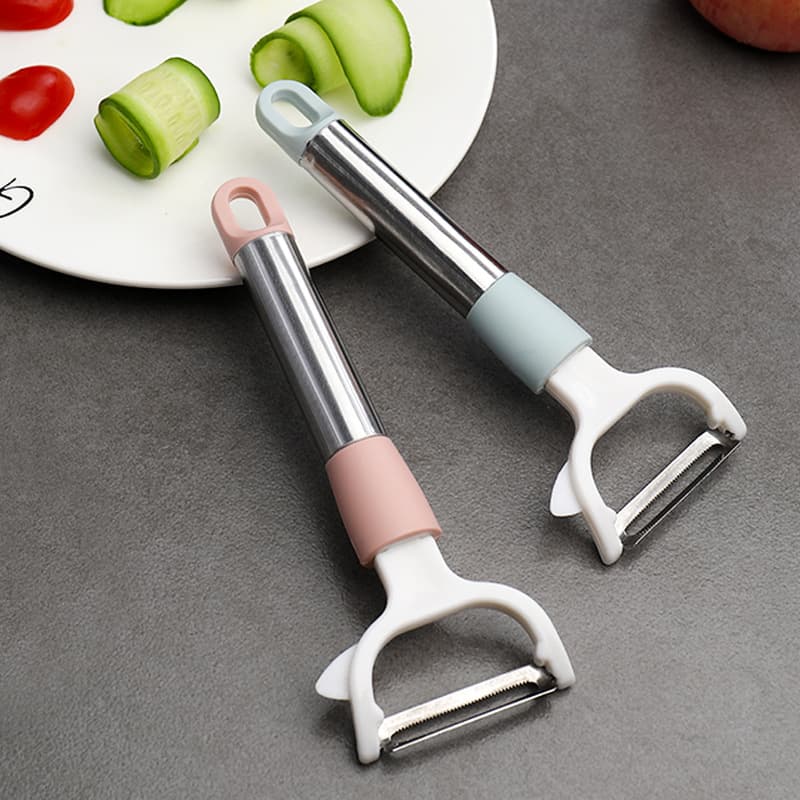 Multifunctional Peeling Knife Peeler Home Kitchen Long Handle Creative Potato Peeling Knife Apple Peeling Tool Peeler