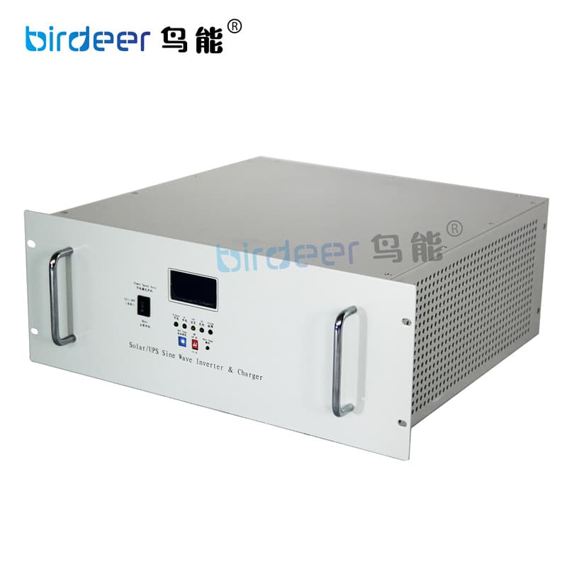 5kva 19-inch rack-mounted power frequency inverter 48v to 220v communication inverter Niao Neng UPS inverter