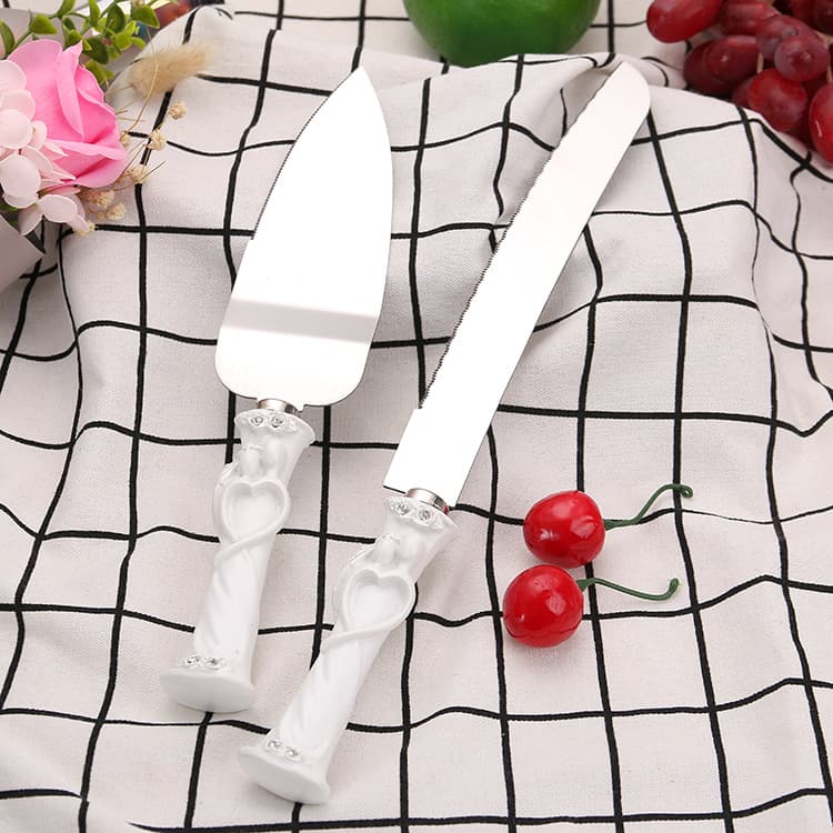 Exquisite Bridegroom Cake Knife Shovel Wedding Cake Utensils Wedding Venue Props Pizza Knife Bread Knife