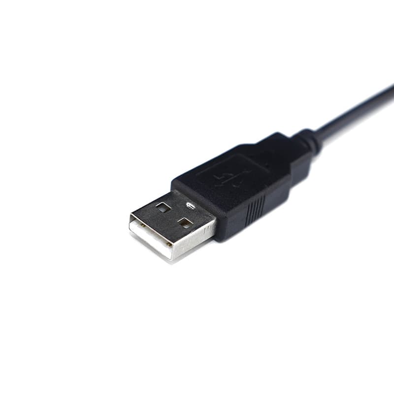 USB Male to Female 4-Core Data Cable, Single-Head USB Cable for Fans, Fluorescent Boards, LED Strips, USB Power Cable