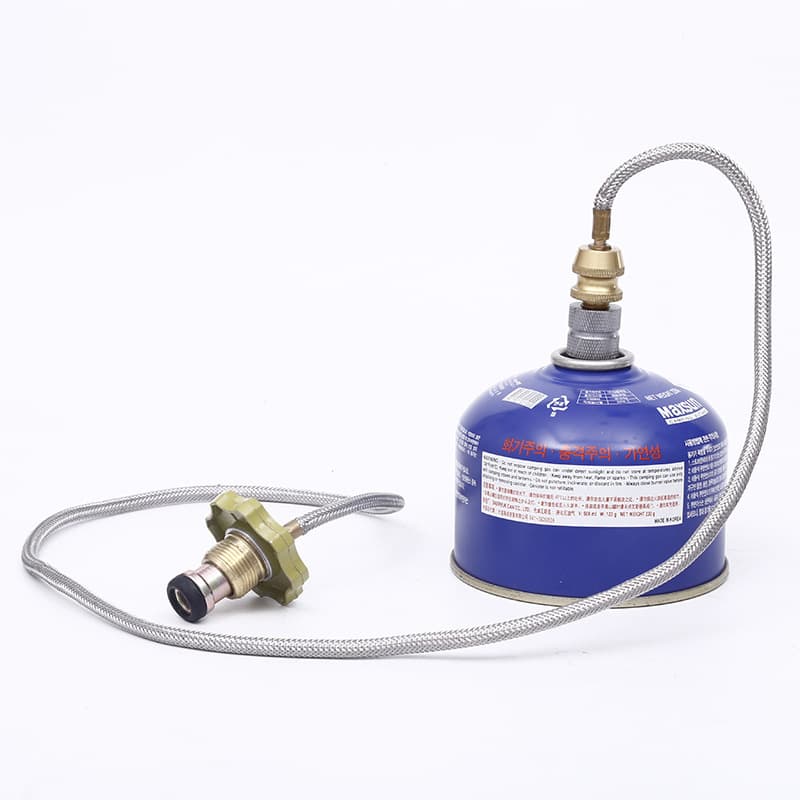 One-Way Gas Cylinder Refill Conversion Tube, Converter Adapter