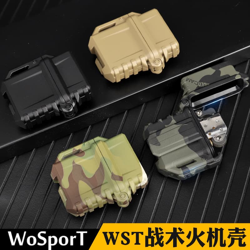 WOSPORT WST Tactical Lighter Case, Universal for Zippo Insert (Insert Not Included)