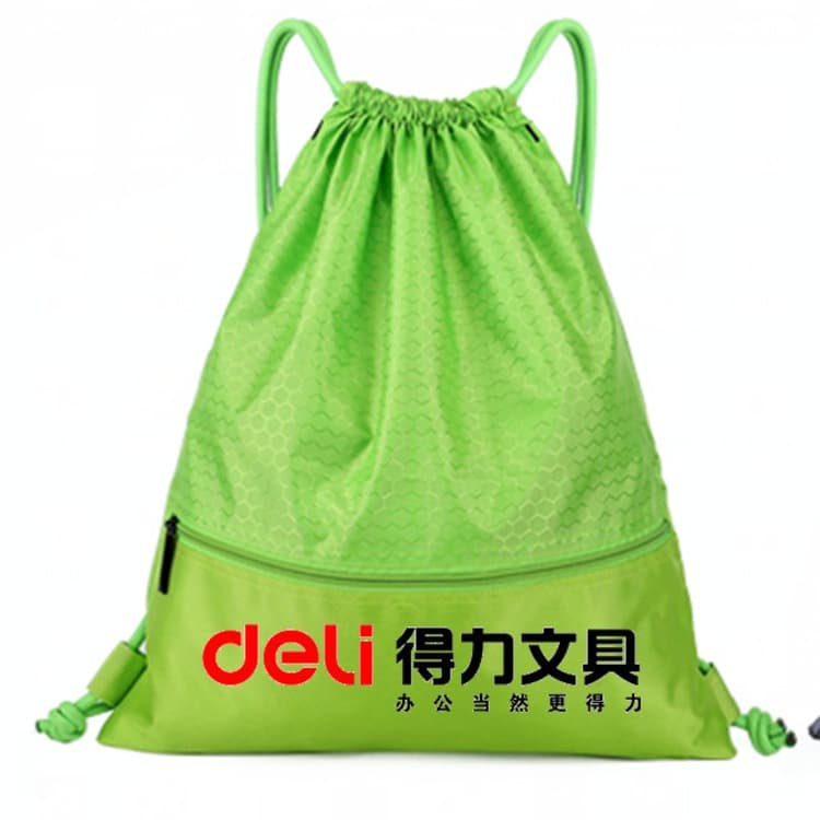 Outdoor Sports Fitness Double Rope Drawstring Storage Bag Backpack Swimming Football Basketball Bundle Mouth Pocket Organizer