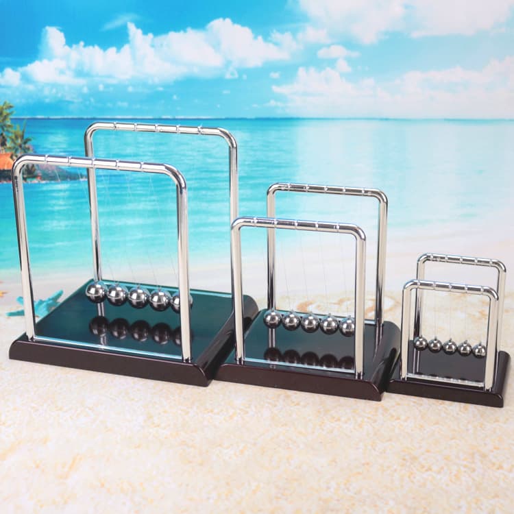 New Creative Physics Collision Ball Celestial Swinger Newton's Cradle Plastic Craft Desktop Home Gift