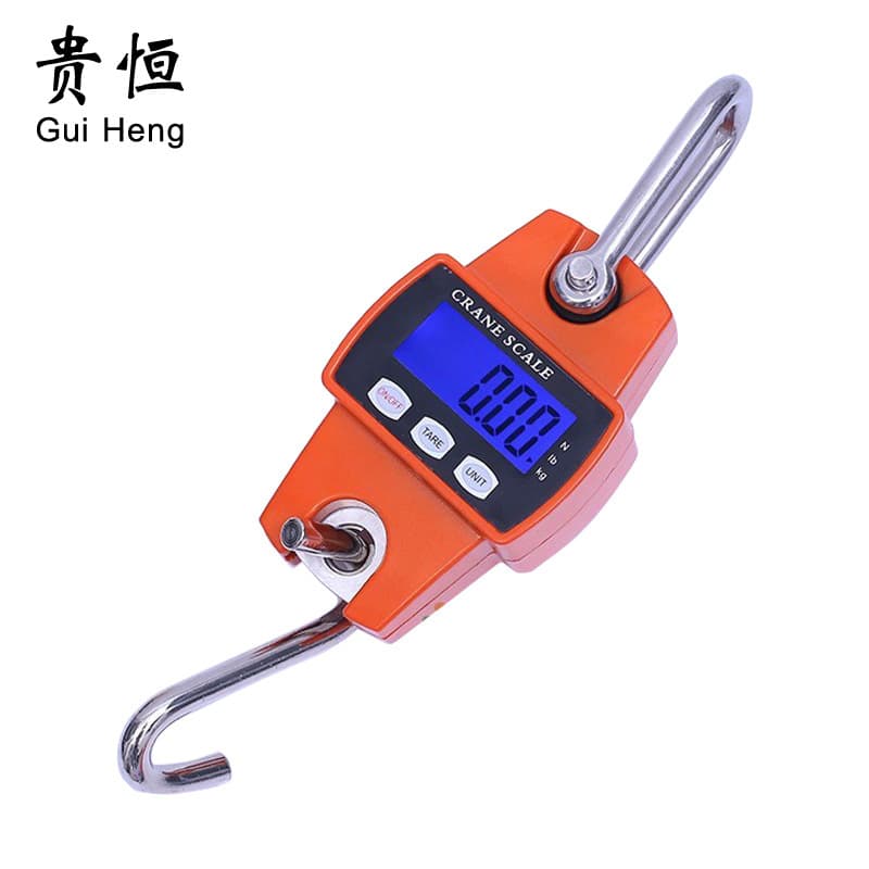 Manufacturer Wholesale Electronic Hanging Scale 300kg Industrial Crane Scale Crane Scale Portable Hanging Scale